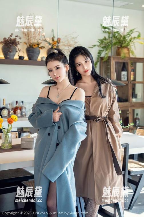 XINGYAN星颜社 - 李若汐穿着睡衣的写真：分享一瞬间，想在床上打滚！