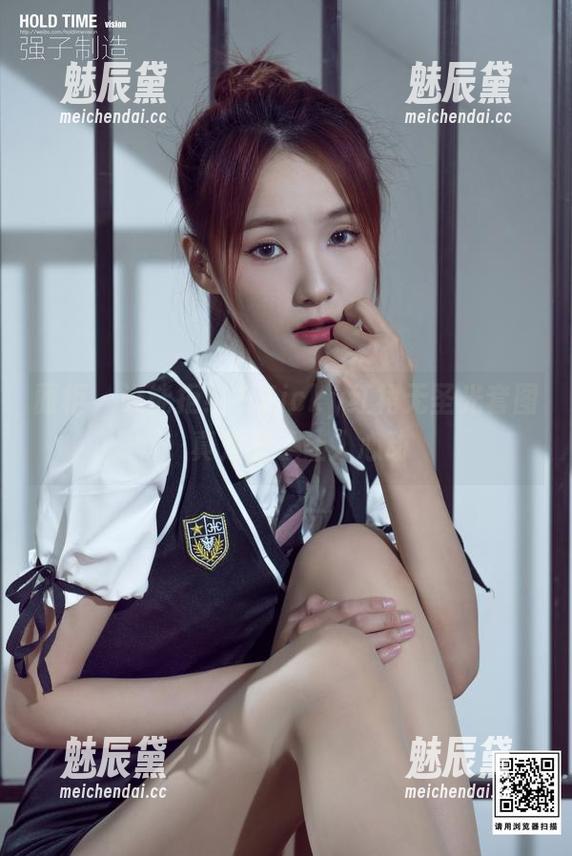 丽柜-Vicky 丽柜 - 谁能拒绝?Vicky红裙无圣光套图,真是看了让人心动