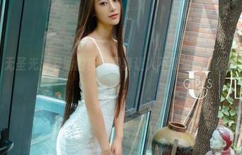 尤果网 – 无圣光：若涵的校服写真让人不禁偷瞄，图片好看到想咬！