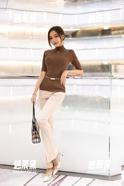 秀人网 - 杨晨晨Yome黑丝美腿合集：清纯与诱惑的完美交融？